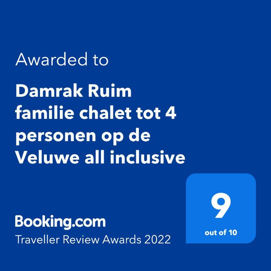 Ruim Familie Chalet Tot 4 Personen Op De Veluwe Bungalowpark De Kern Putten Extérieur photo